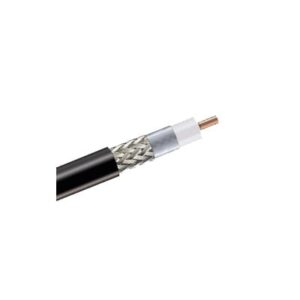 Cable coaxial RG8/U 90% de blindaje, certificación RoHS, conductor de cobre revestido de aluminio, 50 Ohms