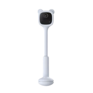 Mini Cámara IP Inalámbrica Para Bebes / Con Batería Recargable (Cero Cables) / 2 Megapíxel 1080p / Uso en Interior / Grabación en la Nube / Pinza Para Fijar / Color Azul