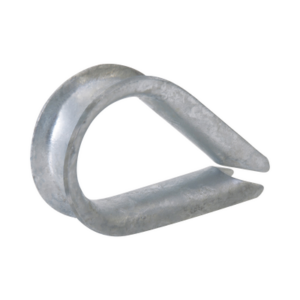 Guardacabos/cuello 1/2" acero electro galvanizado