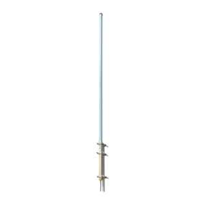 Antena base, fibra de vidrio, rango de frecuencia 806 - 869 MHz