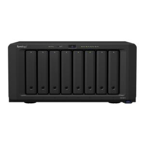 Servidor NAS de escritorio con 8 bahías / Expansible a 18 bahías / Hasta 256 TB / 4GB de RAM