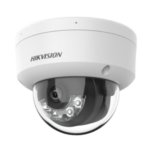 Domo IP 4 Megapixel /Lente 2.8 mm/ /Acusense/ Dual Light/ Micrófono Integrado / 30 mts IR EXIR / Exterior IP67 / H.265 / PoE / O