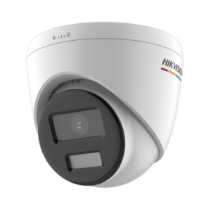 Turret IP 2 Megapixel / ACUSENSE Lite (Detección de Movimiento en Humanos y Vehículos) / Lente 2.8 mm / Luz Blanca 30 mts / Imagen a Color 24/7 / Exterior IP67 / WDR 120 dB / PoE / ONVIF