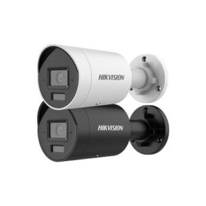 Bala IP 4 Megapixel / Lente 2.8 mm / 40 mts IR EXIR / Exterior IP67 / WDR 120 dB / PoE / Micrófono Integrado / ACUSENSE (Evita Falsas Alarmas) / Metal / MicroSD / ONVIF