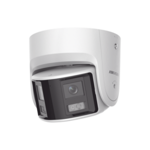 [ PROTECCIÓN ACTIVA ] Turret IP Panorámica 4 Megapíxel / 180° / Imagen a Color 24/7 / PoE / WDR 130° / IP67 / ACUSENSE / Protección Activa (Luz Estroboscópica y Alarma Audible)