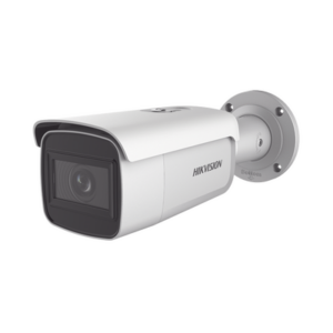 Bala IP 2 Megapixel / Lente Mot. 2.8 a 12 mm / 60 mts IR EXIR / Exterior IP67 / IK10 / WDR 120 dB / PoE / Videoanaliticos (Filtro de Falsas Alarmas) / Ultra Baja Iluminación / Entrada y Salida de Audio y Alarma