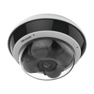 PanoVu Series / Vista Panorámica 360º / 4 Lentes Mot. 2.8 a 12 mm (4 Megapixel por Lente) / 16 Megapixel en Total / WDR 120 dB / DARKFIGHTER / Exterior IP67 / IK10 / PoE+ / 30 mts IR / Micro SD