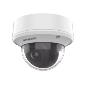Domo TURBOHD 5 Megapixel / Lente Motorizado 2.7 - 13.5 mm / IR EXIR 40 mts / TVI-AHD-CVI-CVBS / IK10 / IP67 / dWDR / 12 VCD / 24 VCA
