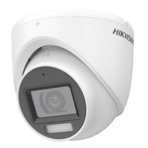 Cámara LUZ DUAL (IR + LUZ BLANCA) / Domo TurboHD 2 Megapixel (1080p) / Luz Blanca 20 mts / Gran Angular 106° / Lente 2.8 mm / 30 mts IR EXIR / Exterior IP67 / 4 Tecnologías / Micrófono Integrado