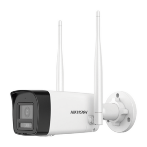 Bala IP 4 Megapixel / Lente 2.8 mm / 30 mts IR / Exterior IP66 / Wi-Fi / WDR 120 dB / H.265 / Micrófono y Bocina Interconstruido / MicroSD