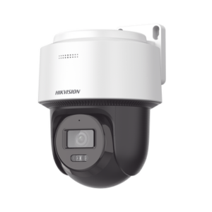 Domo PT IP 4 Megapixel / Lente 2.8 mm / Luz Blanca 30 mts / dWDR / PoE / IP66 / Micrófono y Bocina Interconstruido / Micro SD / Incluye Montaje de Pered y Techo