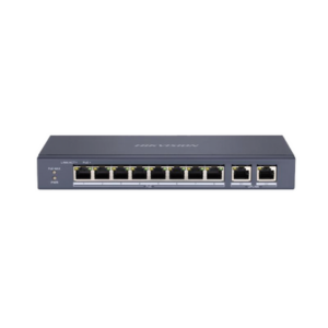 Switch PoE+ / 300 Metros PoE Larga Distancia / 8 Puertos 10/100 Mbps 802.3af/at (30W) +2 Puerto 10/100/1000 Mbps Uplink