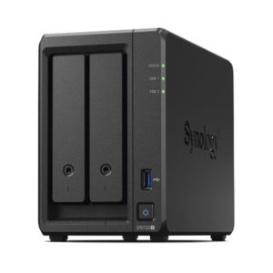 Servidor NAS de 2 Bahías (Expandible a 7 Bahías) / Hasta 126 TB / Servicio Nube Gratis (P2P) / Administración Remota y Respaldo Programado