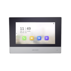 Monitor IP WiFi Touch Screen 7" para Videoportero IP / Vídeo en Vivo / PoE Estándar / Apertura Remota / Llamada Entre Monitores / Audio de dos vías / Policarbonato