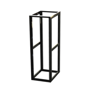 Rack Estándar 19" de 4 Postes, Acero, 37 Unidades, Profundidad Ajustable.