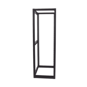 Rack Estándar 19" de 4 Postes, Acero, 37 Unidades, Profundidad Ajustable.