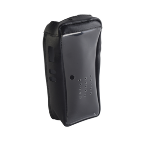 Funda de piel reforzada con visor frontal transparente, para radios NX-200, NX-300.