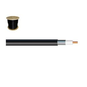 Cable coaxial HELIAX de 1/2", aluminio liso, BLINDADO, 50 Ohms, Carrete de 305 metros