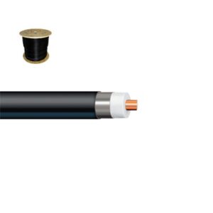 Cable coaxial HELIAX de 7/8", aluminio liso, BLINDADO, 50 Ohms, Carrete de 305 metros