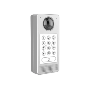 Videoportero IP (SIP) FISHEYE, apertura por código, Antivandálico, llamada y/o tarjeta, teclado retro-iluminación