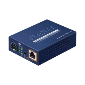 Convertidor de medios PoE++ 100/1000BASE-X SFP a 10/100/1000BASE-T 802.3bt (95 vatios)