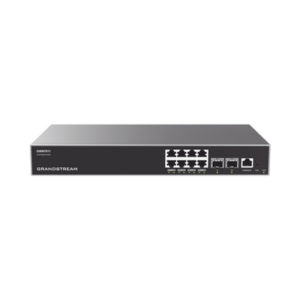 Switch Gigabit Administrable / 8 puertos 10/100/1000 Mbps + 2 Puertos SFP+ Uplink / Compatible con GWN Cloud.