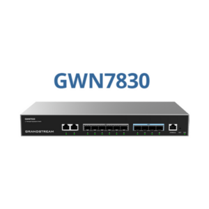 Switch Gigabit Administrable / 24 puertos 10/100/1000 Mbps + 4 Puertos SFP Uplink / Compatible con GWN Cloud.
