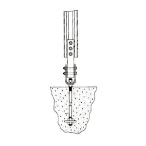 Sistema de Anclaje Tipo Perno para Torres TBX56, TBX64, GTBX56 y GTBX64.