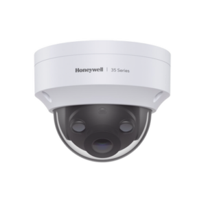 Domo IP 3 Megapíxeles / Lente 2.8mm / H.265 / 40 mts IR / Exterior IP67 / Antivandálica IK10 / Serie 35 / Cumple con NDAA / Honeywell Security