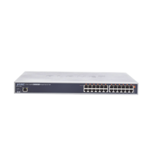 Inyector HUB high PoE 802.3at (Mid-span) administrable de 12 puertos 10/100/1000 Mbps