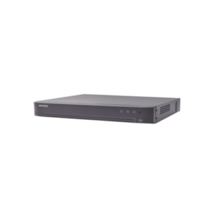 DVR 16 Canales TURBOHD + 16 Canales IP / 8 Megapixel (4K) / Audio por Coaxitron / ACUSENSE / Reconocimiento Facial / 2 Bahías de Disco Duro / Salida de Video en 4K / H.265+
