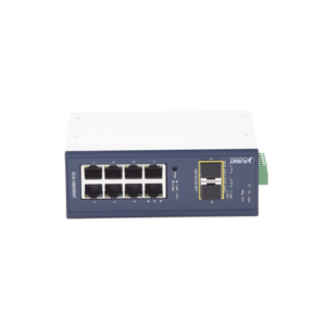 Switch Industrial Administrable Capa 2, 8 Puertos 10/100/1000T, 2 Puertos SFP 1G / 2.5 G BASE X