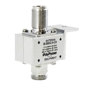 Protector Coaxial de 10MHZ a 1GHZ Con Bloqueador de DC y Conectores N Hembra, 50 Ω
