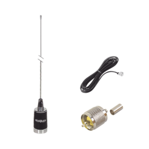 kit de antena móvil en VHF 148-174 MHZ, Incluye LMG150 + CHMB + RFU505
