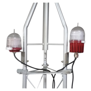 Lámpara de Obstrucción Doble tipo L-810 (Certificada). Voltaje de operación: 110 Vca.