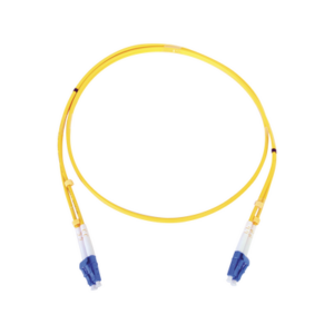 Jumper de Fibra Óptica Monomodo LC/LC Duplex de 1 metro