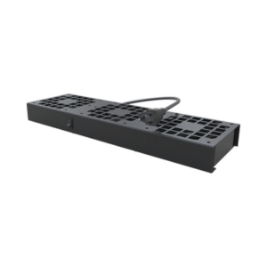 Kit de 3 Ventiladores 110 Vca (12 x 12 cm) con Clavija para Gabinete de Piso.