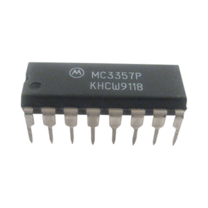Circuito Integrado de Baja Potencia MC3357P para Frecuencia Intermedia FM de Banda Angosta.