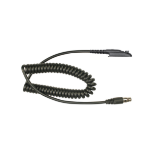 Cable para auricular HDS-EMB con atenuación de ruido para radios Motorola HT-750/ 1250/ 1550, PRO-5150/ 5550/ 7150/ 9150, MTX-850LS, PTX-700/ 760/ 780, Baofeng.