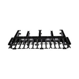 Organizador de Cables Horizontal NetManager, Doble (Frontal y Posterior), Para Rack de 19in, 1UR