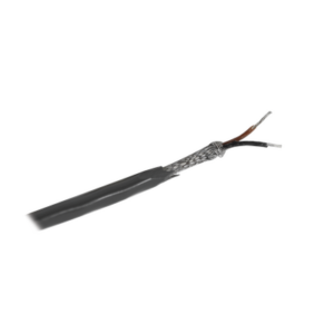 Carrete de 305 mts. cable blindado ROHS con 2 hilos calibre 26 AWG, Rojo y Negro.