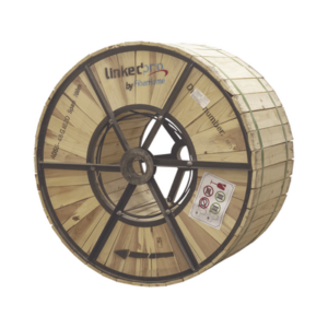 Carrete de 4 km de Fibra Óptica Aérea (ADSS) G.652D, Monomodo de 48 Hilos, Exterior, Span 200, Loose Tube