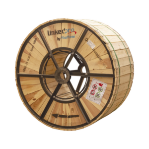 Carrete de 4 km de Fibra Óptica Aérea (ADSS) G.652D Armada Anti roedor, Dieléctrica, Monomodo 24 Hilos, Span 100