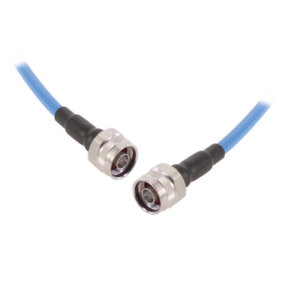 Cable flex SSP-250-LLPL (1/4" diam.) de 1m, bajo PIM (≤-155 dBc), conectores N Macho a N Macho, 0-6 GHz.