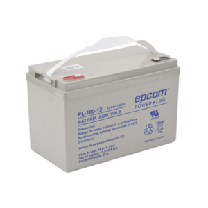 Batería 12V @ 100 Ah / AGM-VRLA / Uso en Aplicación Fotovoltaica /Terminales Tipo Tornillo HEX M6