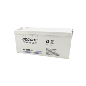 Batería 12V @ 200 Ah / AGM-VRLA / Uso en Aplicación Fotovoltaica /Terminales Tipo Tornillo HEX M6