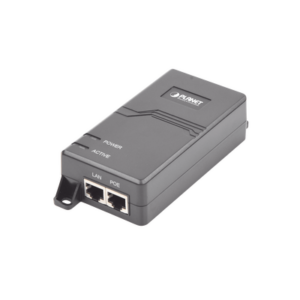 Inyector PoE IEEE 802.3at, Puertos Gigabit, Hasta 30 W de Salida PoE (Mid-span)