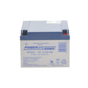 Batería de Respaldo UL de 12V 26AH / Ideal para Sistemas de Detección de Incendio / Control de Acceso / Intrusión / Videovigilancia / Terminales Tipo NB