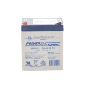Batería de Respaldo UL de 12V 5AH / Ideal para Sistemas de Detección de Incendio / Control de Acceso / Intrusión / Videovigilancia / Terminales Tipo F2