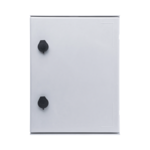 Gabinete de Poliéster IP65 Uso en Intemperie (300 x 400 x 200 mm) con Placa Trasera Interior (Incluye Chapa y Llave).